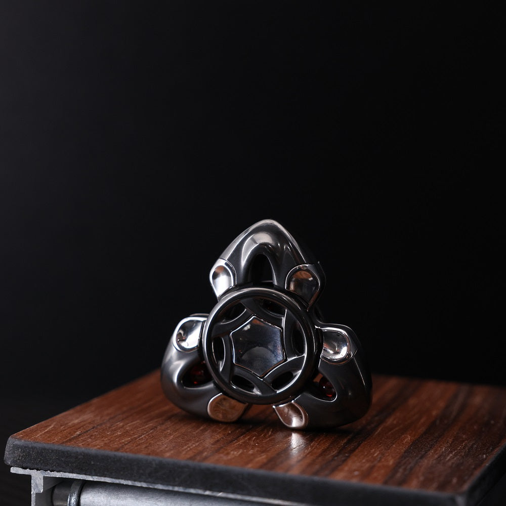 CHIMAGO EDC Fingertip Top Zirconium Alloy Material Stainless Steel Polishing Patch