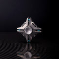CHIMAGO EDC Titanium Linkage Gyroscope with Tibetan Mandala Elements