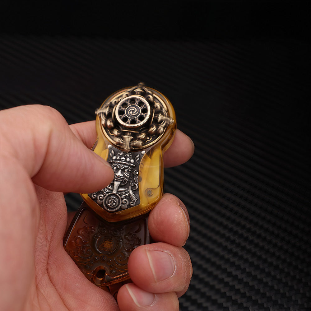 CHIMAGO EDC Tibetan Element Decompression Promotion Brand PEI Material Brass Patch