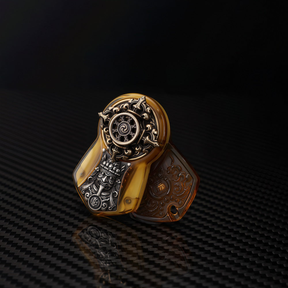 CHIMAGO EDC Tibetan Element Decompression Promotion Brand PEI Material Brass Patch