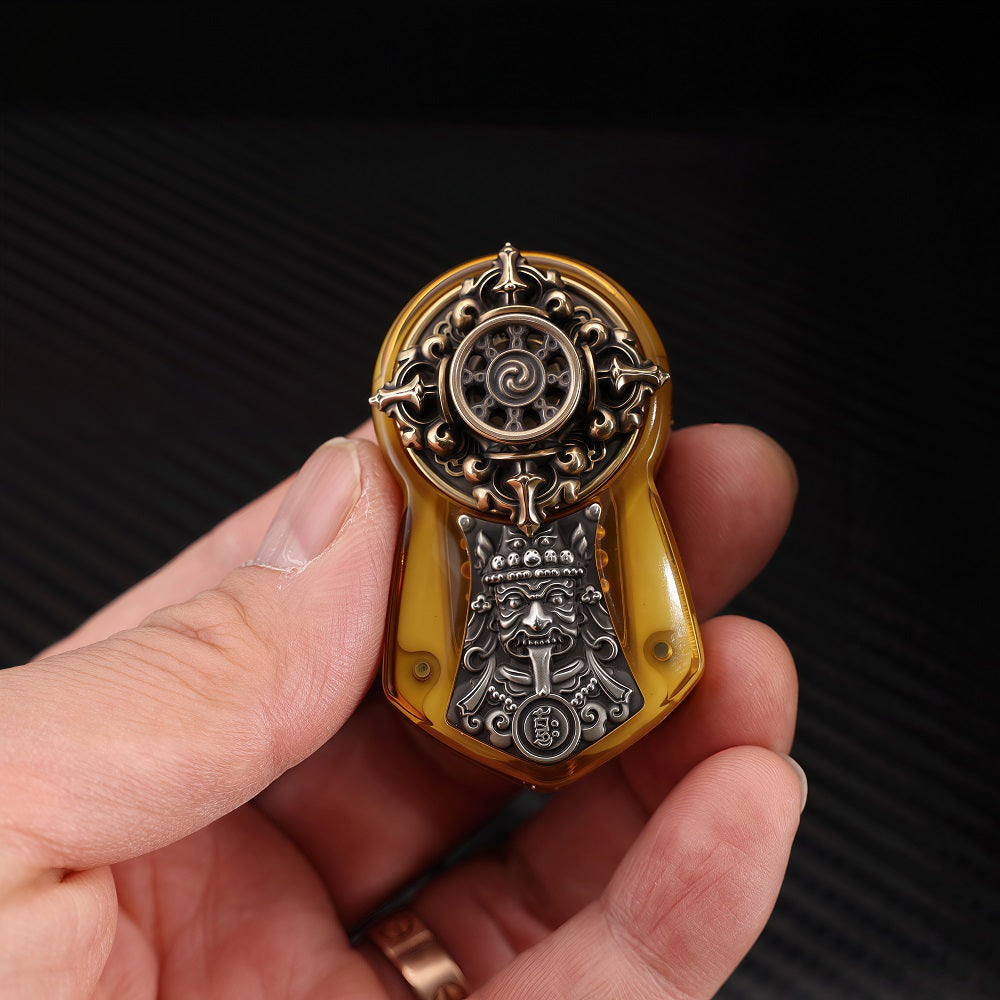 CHIMAGO EDC Tibetan Element Decompression Promotion Brand PEI Material Brass Patch