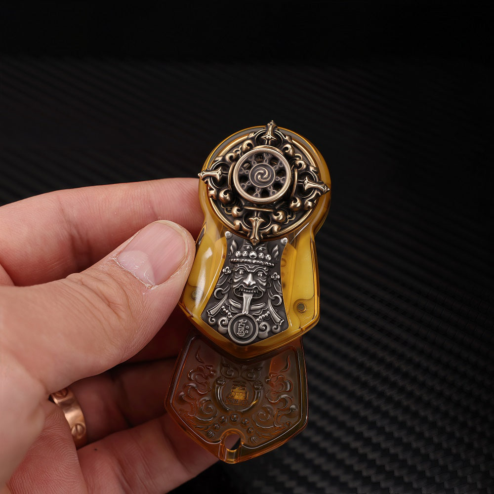 CHIMAGO EDC Tibetan Element Decompression Promotion Brand PEI Material Brass Patch