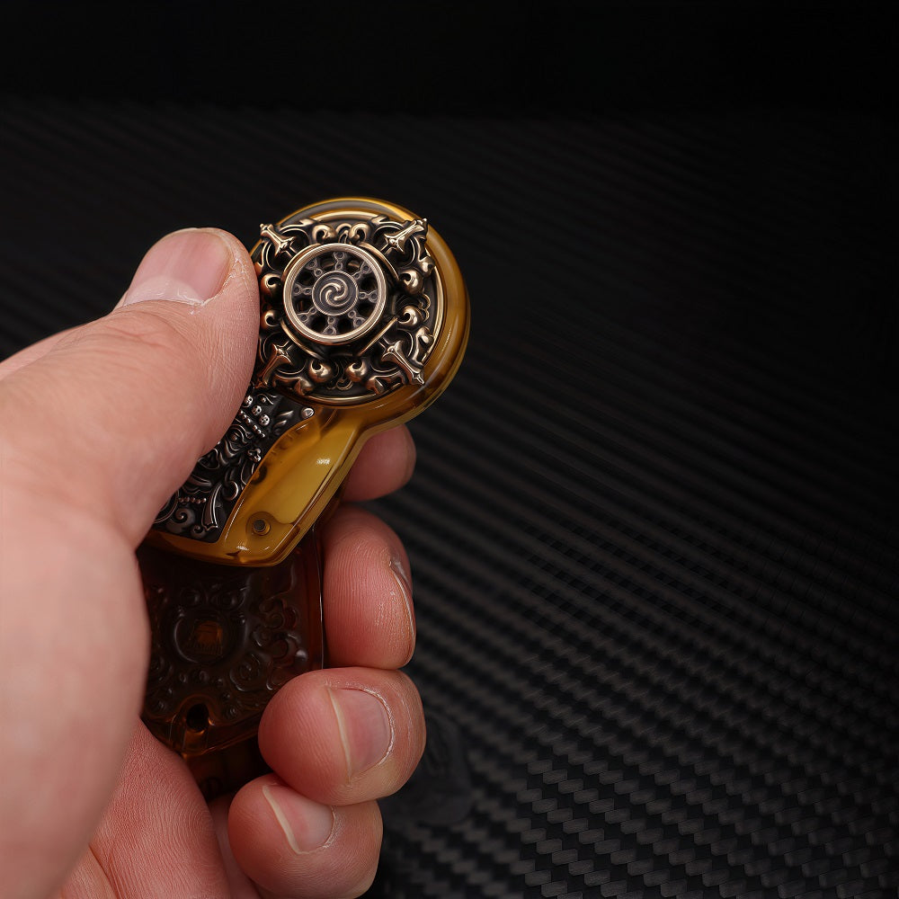 CHIMAGO EDC Tibetan Element Decompression Promotion Brand PEI Material Brass Patch