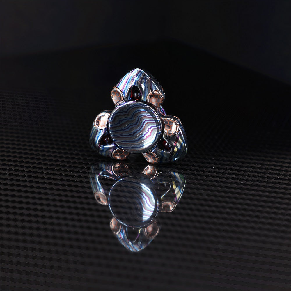 CHIMAGO EDC Fingertip Gyroscope Zirconium-Titanium Alloy Material Superconducting Patch Limited Edition