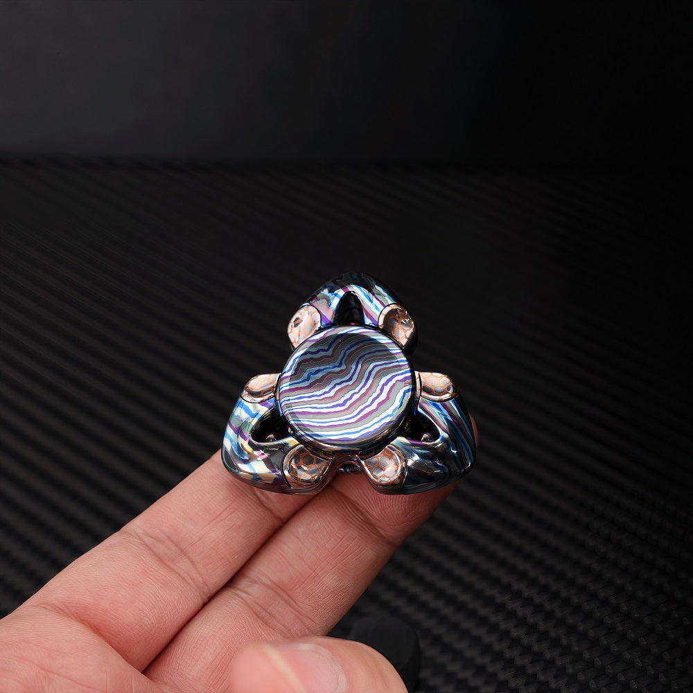 CHIMAGO EDC Fingertip Gyroscope Zirconium-Titanium Alloy Material Superconducting Patch Limited Edition