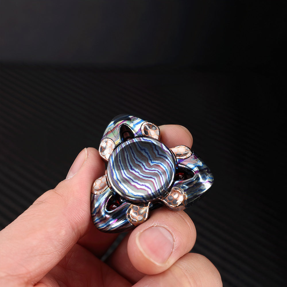 CHIMAGO EDC Fingertip Gyroscope Zirconium-Titanium Alloy Material Superconducting Patch Limited Edition