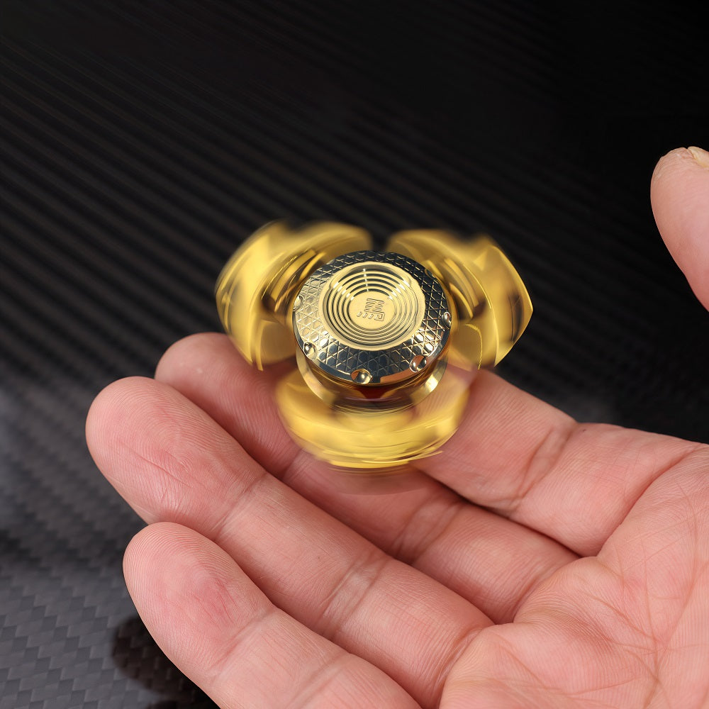 CHIMAGO EDC Fingertip Top Zirconium Gold Material Golden Version Demonic Suppression 3.0