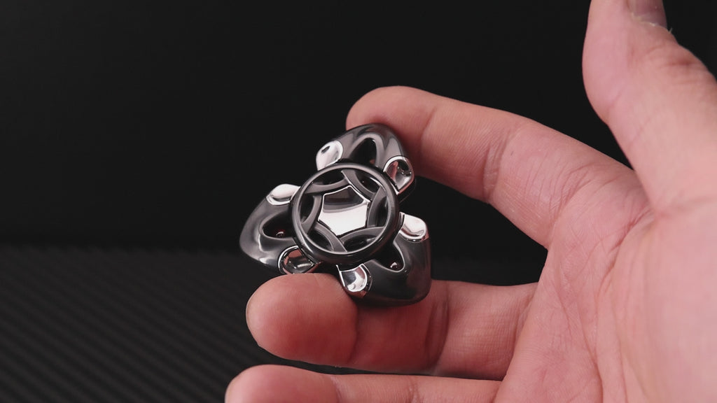 CHIMAGO EDC Fingertip Top Zirconium Alloy Material Stainless Steel Polishing Patch